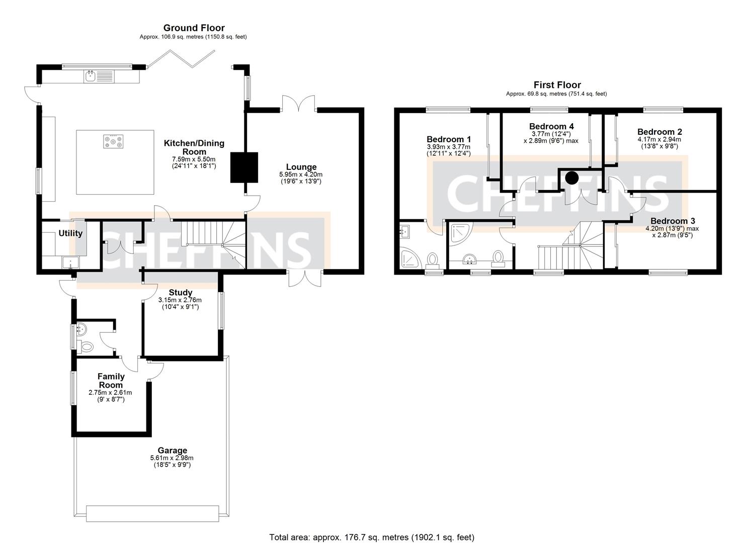 4 Bedroom for sale in Sutton Cheffins Ely Sales